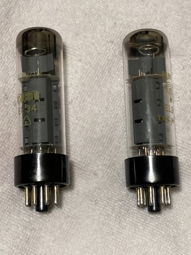 Rft power tubes matched - rft, el-34