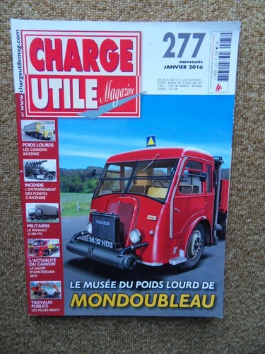 Charge utile magazine 277 - magazine, n°277