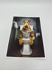 Affiche Airedale Terrier Chien