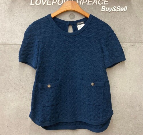 Chanel pull col - à, rond