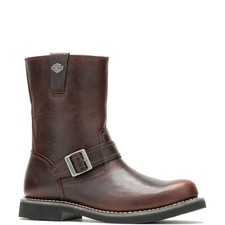 Harley-Davidson Dallam 8" Engineer non spécifié pour hommes en cuir brown