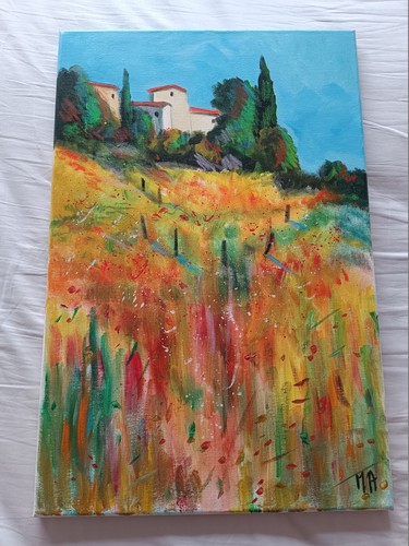 Peinture sur toile amateur