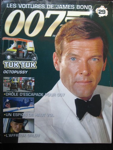 Fascicule james bond poster - james,