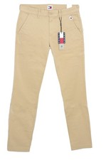 Tommy Jeans pantalon chino homme Austin slim tapered beige DM16758 DM19166