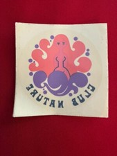 Autocollant collector du PASS  du VILLAGE Naturiste du Cap d'Agde -  CLUB NATURE