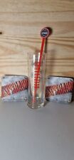 VERRE BIERE DESPERADOS 25CL NEUF + 2 SOUS BOCKS + UN TOUILLEUR ROUGE