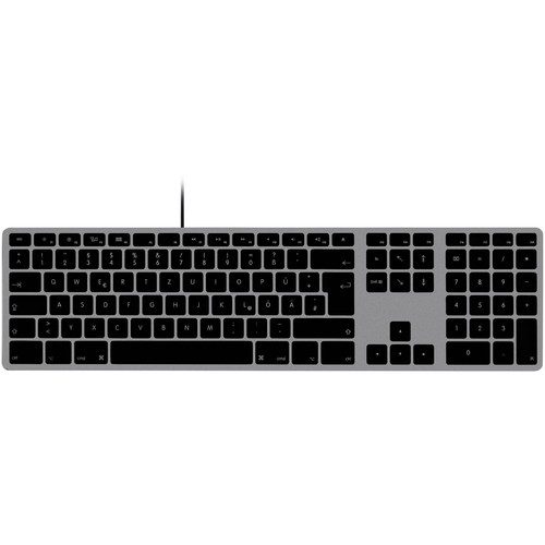 Clavier aluminium filaire - aluminium,