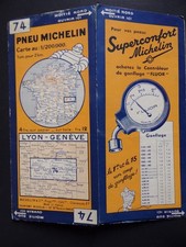 § carte MICHELIN 74 LYON -