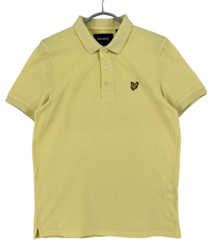 Polo shirt jaune lyle - t-shirt,