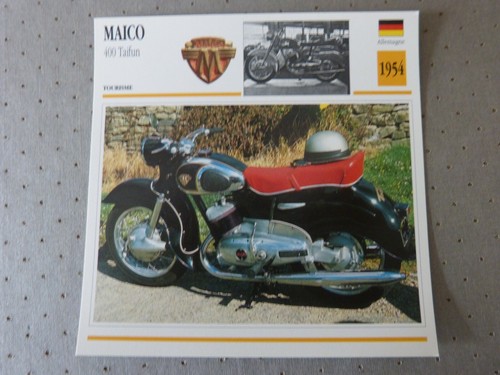 Fiche photo moto maico 400 - photo, :