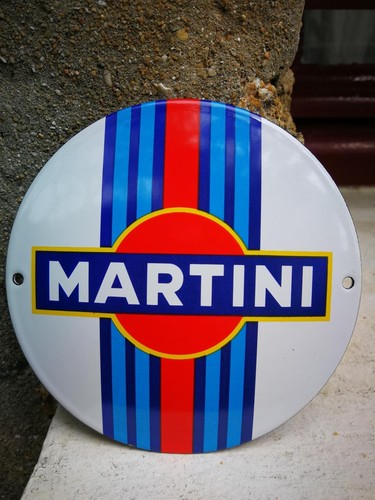Plaque émaillé martini - plaque,