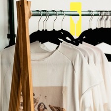  10 Pcs Separateur Penderie Diviseur Placard Portants À Vêtements