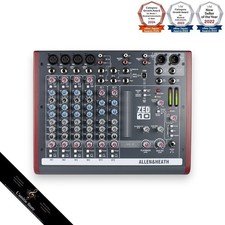Table de mixage compacte polyvalente Allen & Heath ZED-10 pour Live USB...