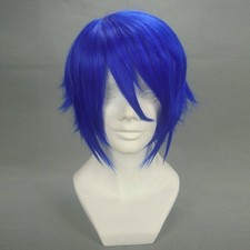 FAIRY TAIL Gerard Jellal Fernandes Cosplay Perruque perruque courte bleu blue