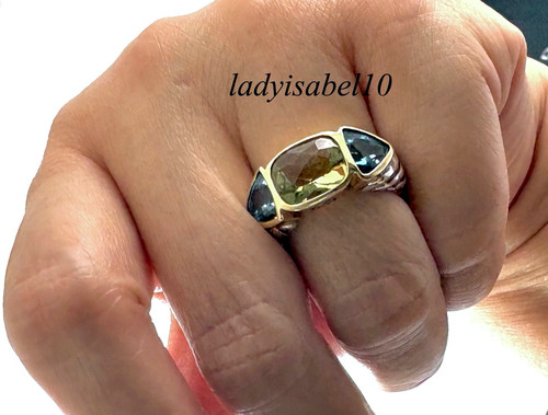 David yurman silver 18k gold - silver,