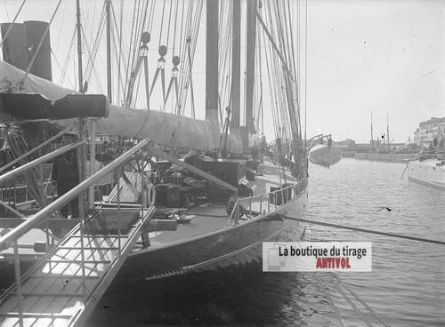 Voilier amarré port monaco - amarré,,