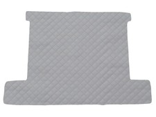 Matelassé Cuir artificiel GRIS Tapis coffre pour Chevrolet Corvette C6 2005-2013