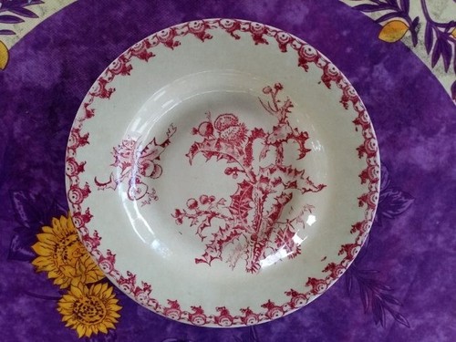Assiette creuse porcelaine - creuse,
