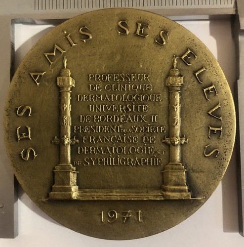 Médaille bronze professeur - mÉdaille,