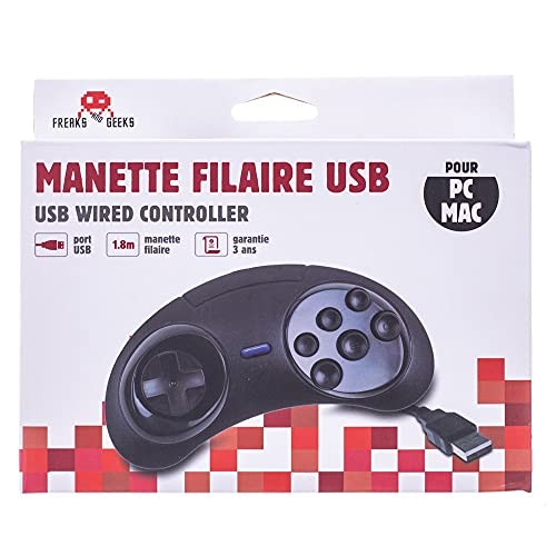 Manette usb forme megadrive - usb,