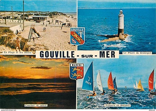 Carte postale gouville - carte,