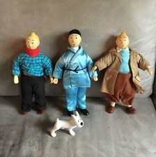 LOT POUPÉE TINTIN PORCELAINE