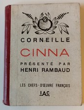 Cinna de Corneille - Format in-16 - Les chefs d'œuvre Français, IAC Lyon 1945