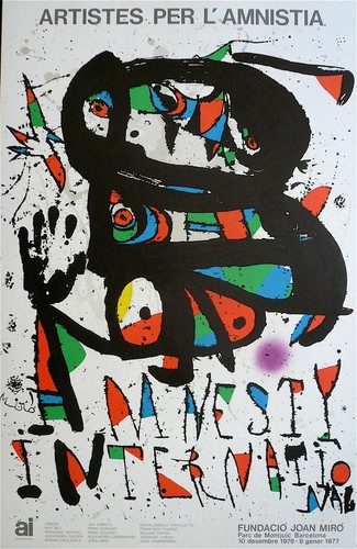 Miro joan affiche originale - affiche,