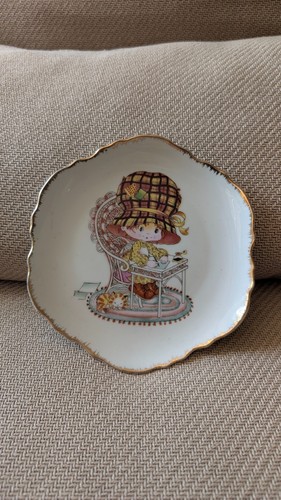 Ancienne assiette parlante - ancienne,