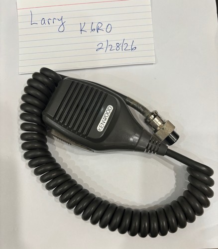 Kenwood hand microphone - kenwood,