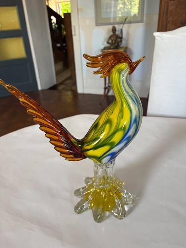 Magnifique coq verre - ,