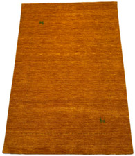 Tapis 100 laine fait - or,