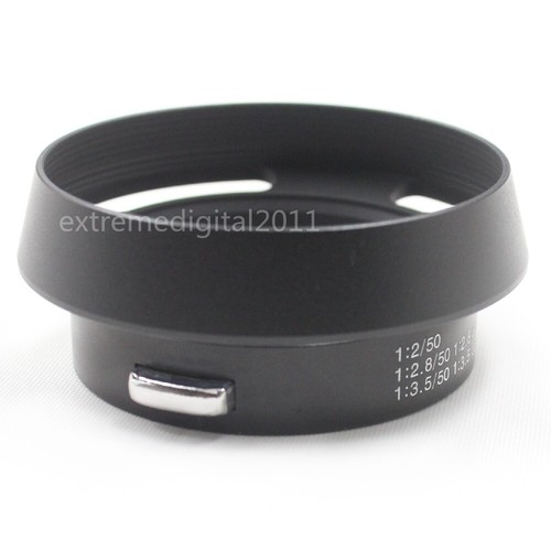 Metal round lens hood - metal,