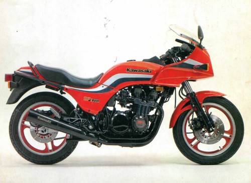 Kawasaki gpz 750 turbo - gpz, &