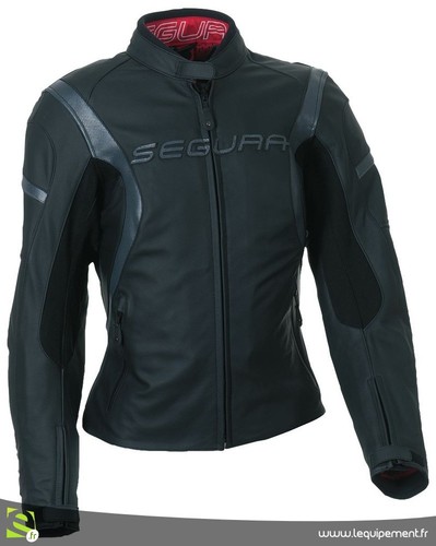Blouson cuir moto - neuf, femme