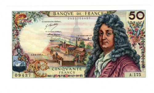 France billet francs - 50,
