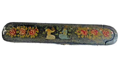 Plumier ancien qalamdan - plumier,