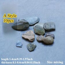 10Pcs Pierre Ardoise Créative DIY Pierre Petits Graviers Pour Artisanat DIY