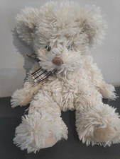 Peluche Russ Berrie ours BENET 30 cm