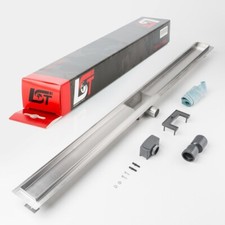 Caniveau 1200 X 70 MM Drain de la Douche Siphon Sol Avec Bande D'Étanchéité