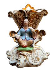 PORCELAINE DE PARIS JACOB PETIT ? PARFAIT ETAT !  NO FELE !VASE BAGUIER