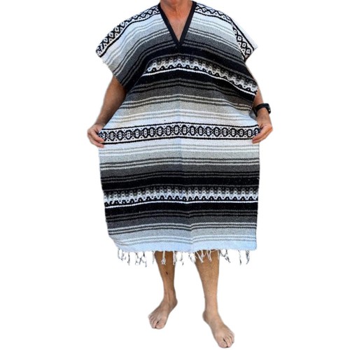 Mexican Poncho Western Clint