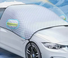 Housse de Protection Pare-Brise – Anti-Gel, Anti-Neige, Anti-Soleil, Universelle