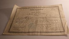 1883.brevet de matelot gabier