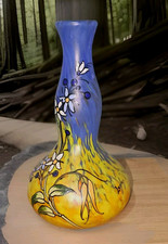 vases Legras  1910 Série Printania 20 Cm Art Nouveau Parfait État