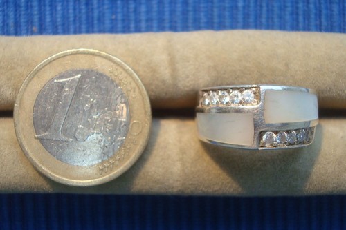 B19 jolie bague argent massif - b19,