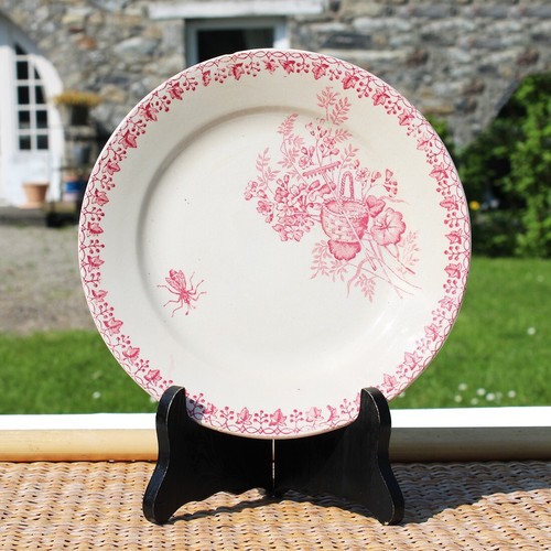 Ancienne assiette dessert - ancienne,