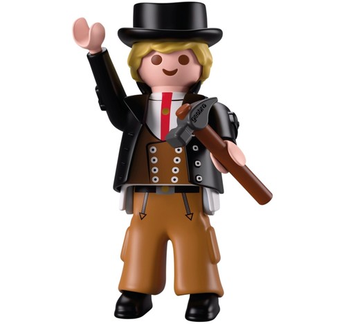 Playmobil figurine charpentier - playmobil,