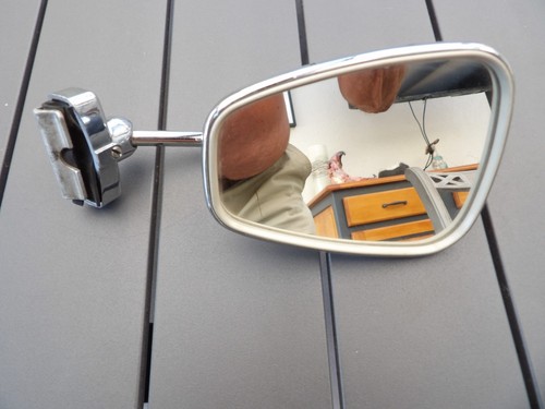 Retroviseur chrome marque - retroviseur, de