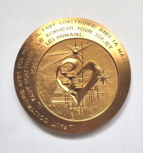 Médaille vœux pour - médaille, de